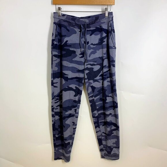 Rails‎ Women's Oakland Blue Indigo Camouflage Drawstring Tapered Leggings Size S - Picture 1 of 12